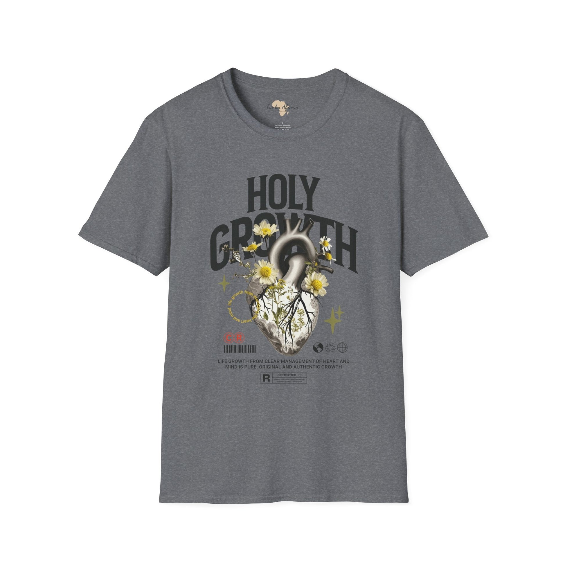 Holy growth unisex tee Funky African