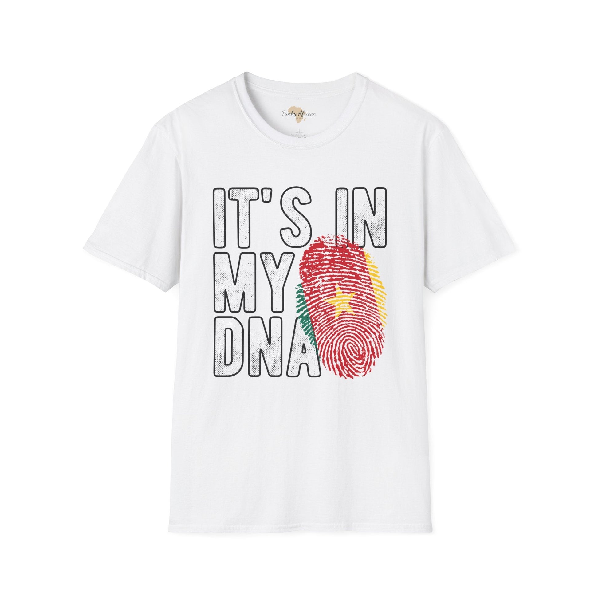 it's in my DNA unisex tee - Cameroon Funky African