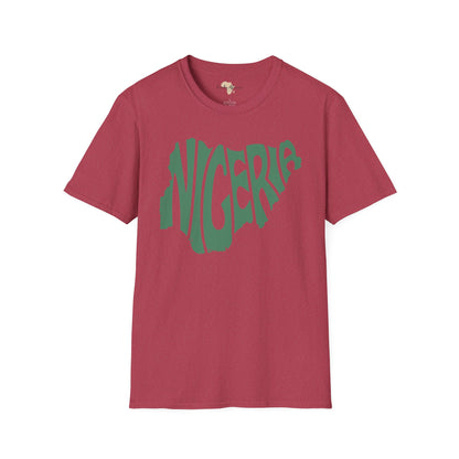 Nigeria cut unisex softstyle tee