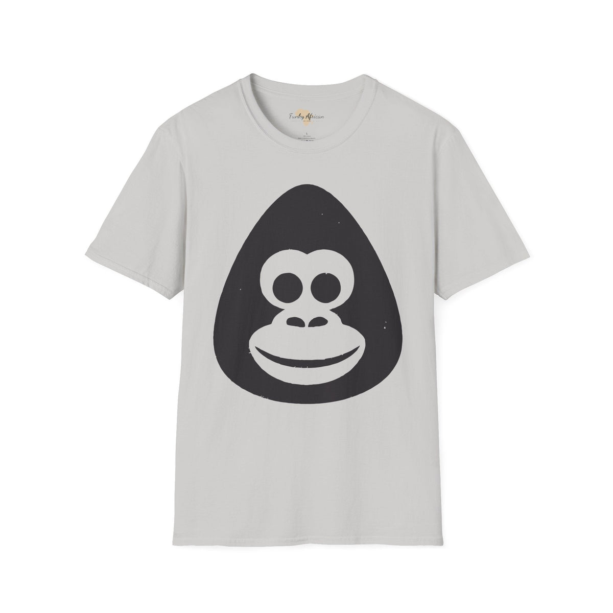 monkey graffiti unisex softstyle tee Funky African
