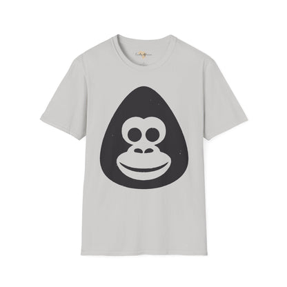 monkey graffiti unisex softstyle tee