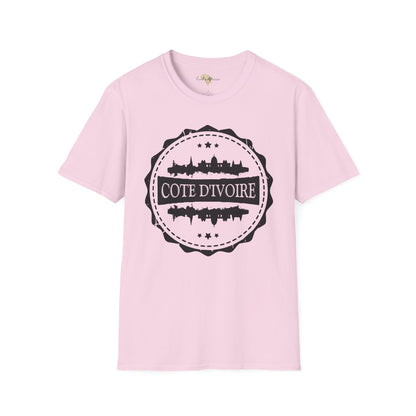 Côte d'Ivoire Stamp unisex tee