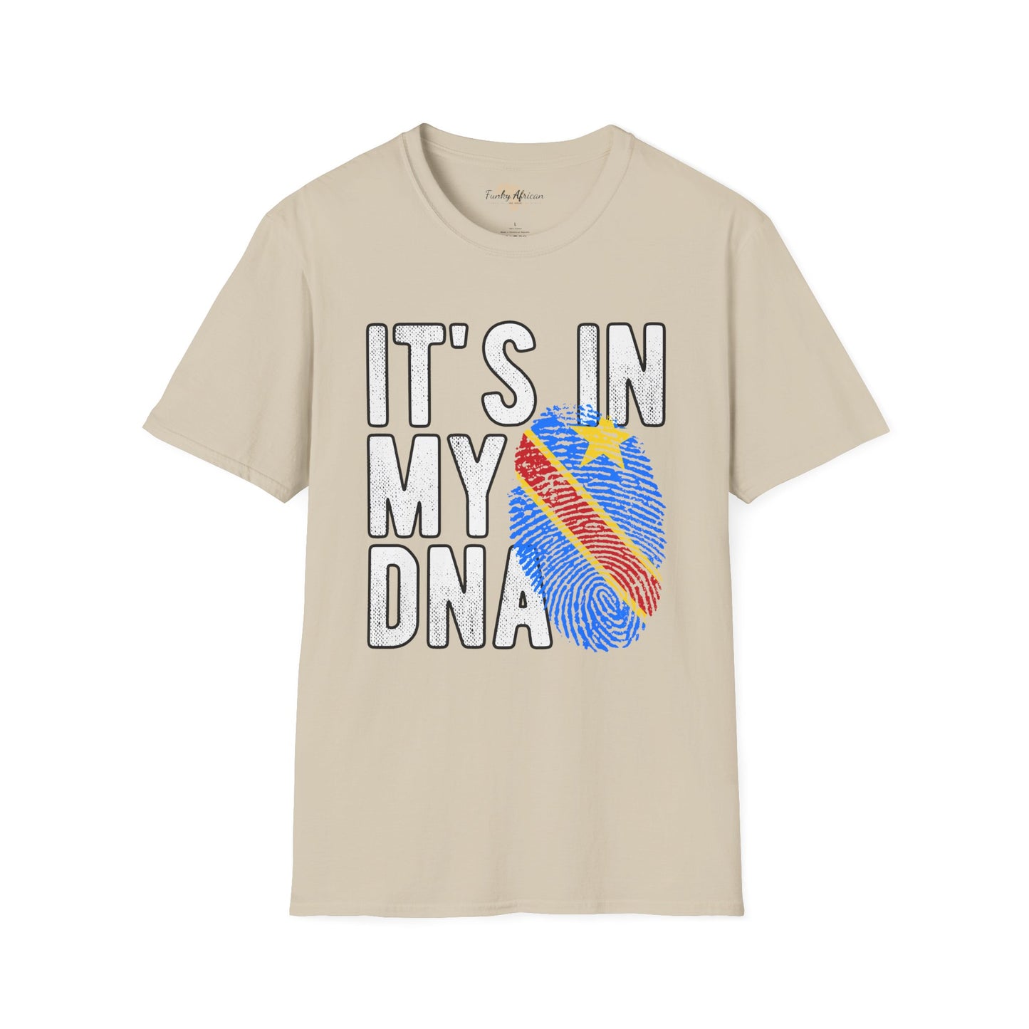 it's in my DNA unisex tee - DR Congo