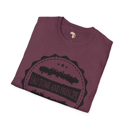 São Tomé and Príncipe Stamp unisex tee