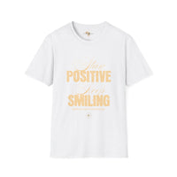 Stay positive unisex softstyle tee Funky African