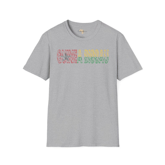 Guinea-Bissau text unisex softstyle tee