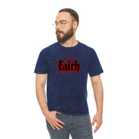 Faith unisex wash tee Funky African