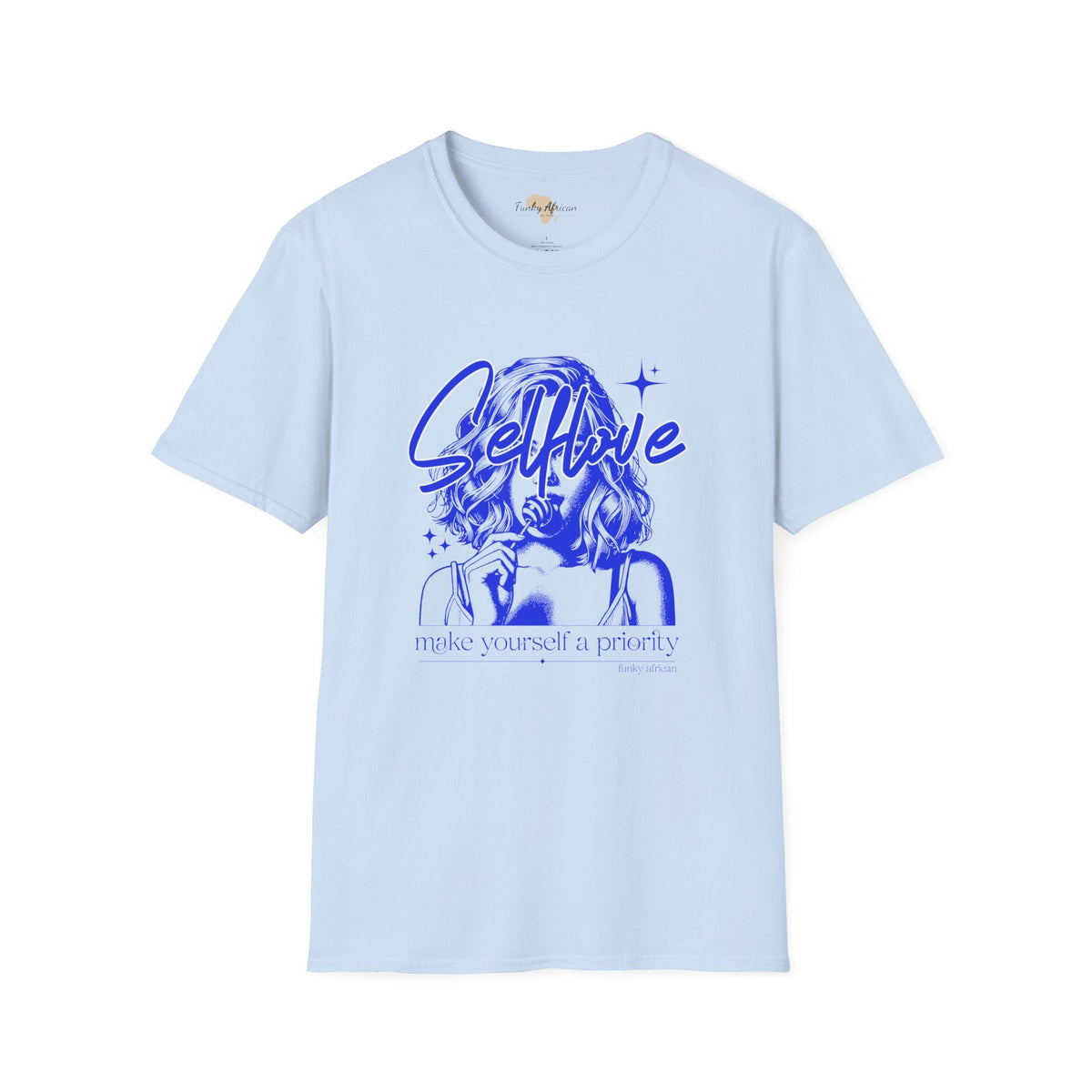 Selflove unisex softstyle tee Funky African