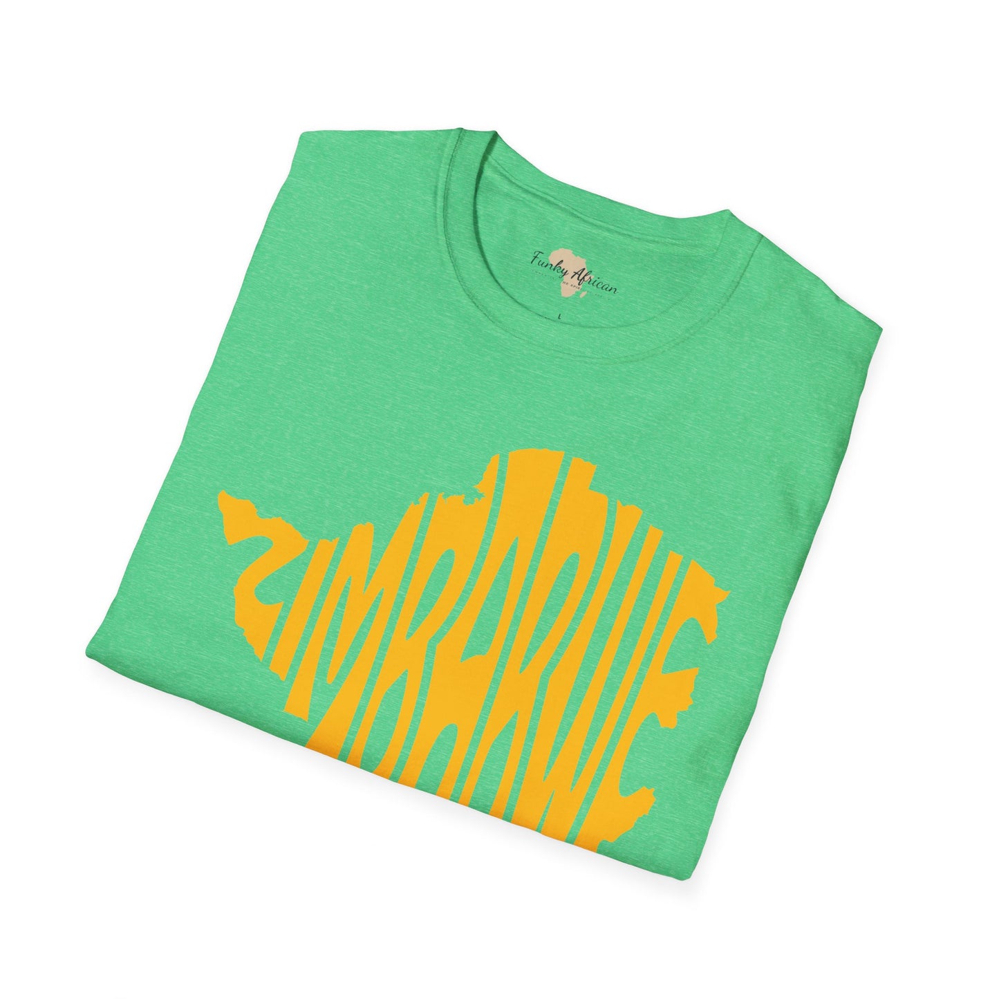 Zimbabwe cut unisex softstyle tee