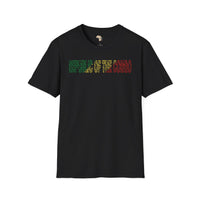 Republic of the Congo text unisex softstyle tee Funky African