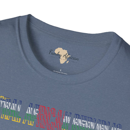 Central African Republic unisex softstyle tee