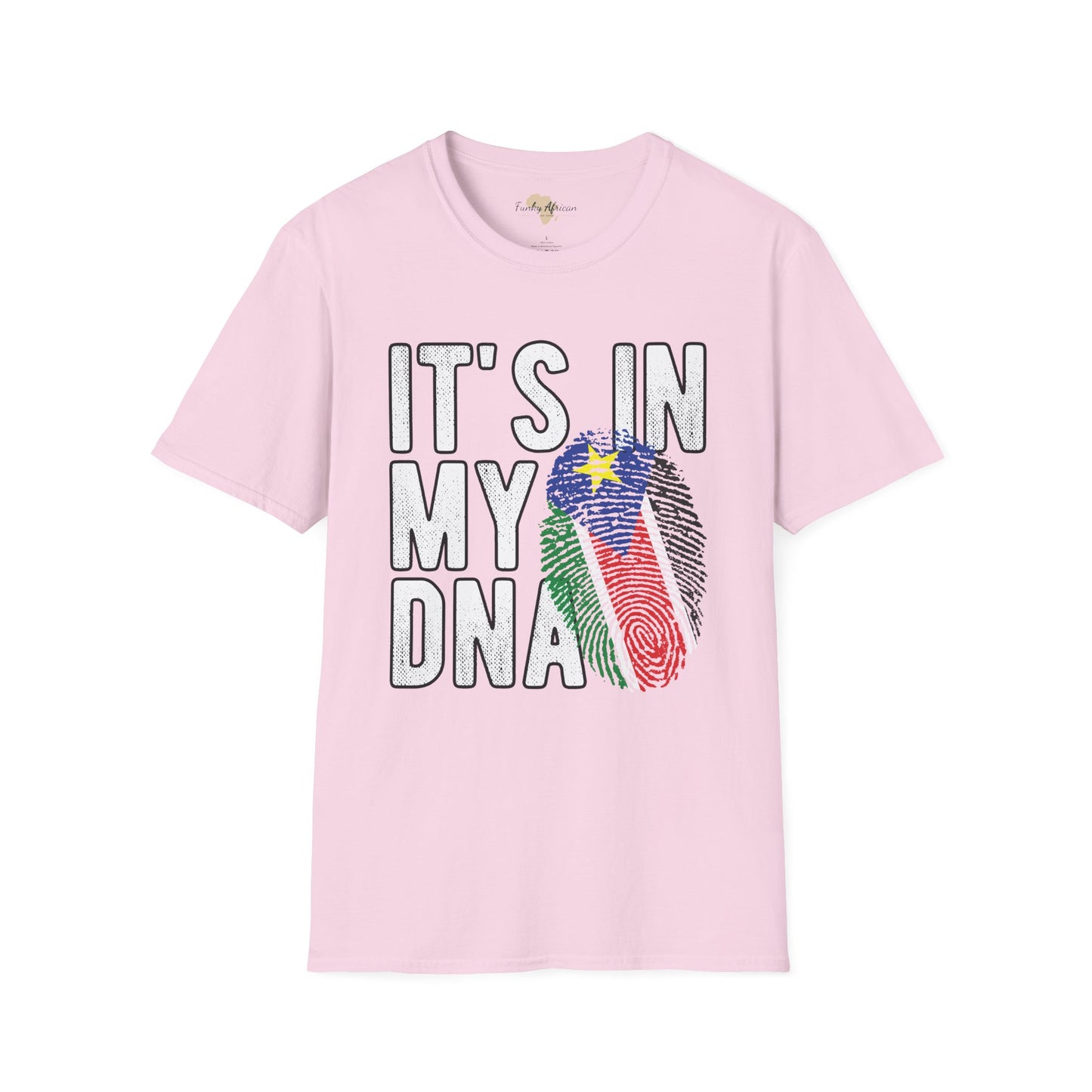 it's in my DNA unisex tee - South Sudan