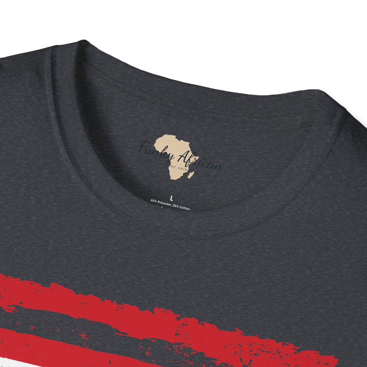 Egypt strip unisex softstyle tee Funky African