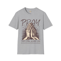 Pray more worry less unisex tee Funky African