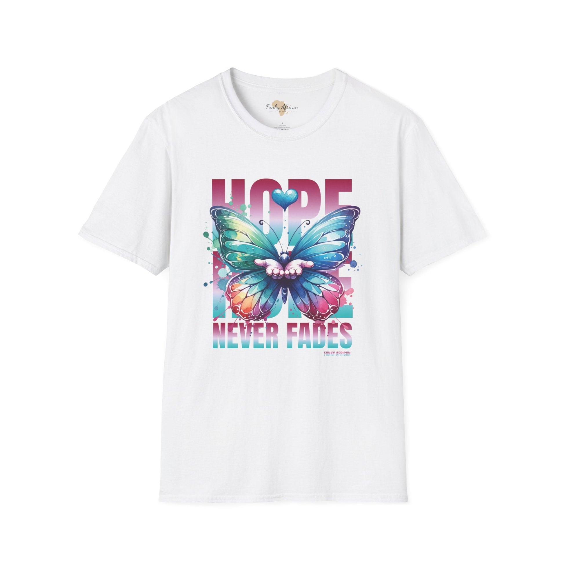 Hope never fails unisex softstyle tee Funky African