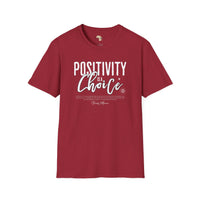 Positivity is a choice unisex softstyle tee Funky African
