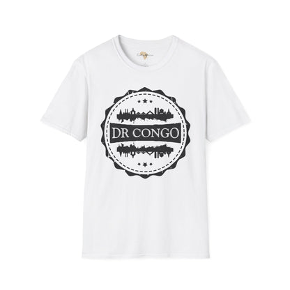 DR Congo Stamp unisex tee