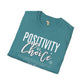 Positivity is a choice unisex softstyle tee Funky African