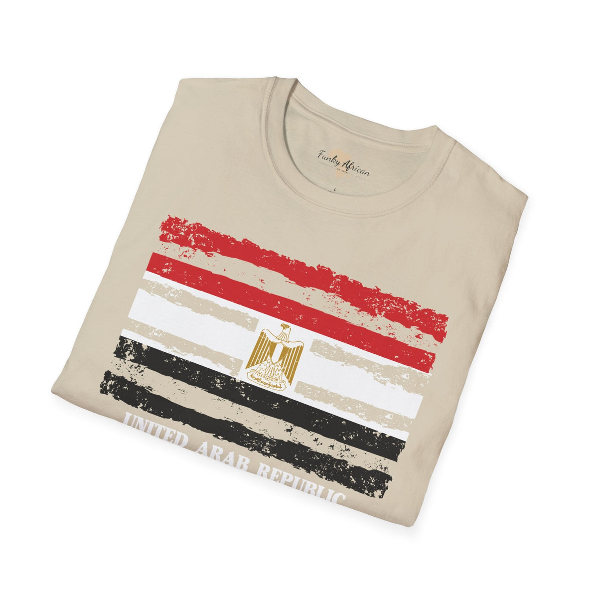 Egypt strip unisex softstyle tee Funky African