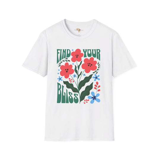 Find your bliss unisex softstyle tee