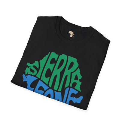 Sierra Leone cut unisex softstyle tee