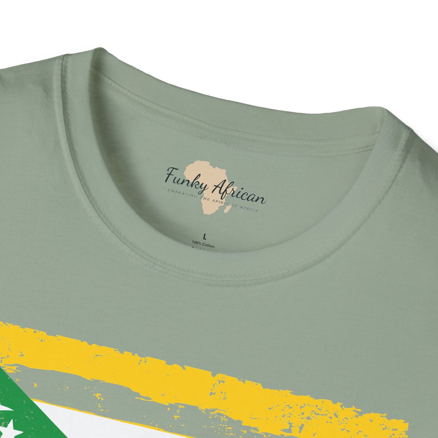 Comoros strip unisex softstyle tee