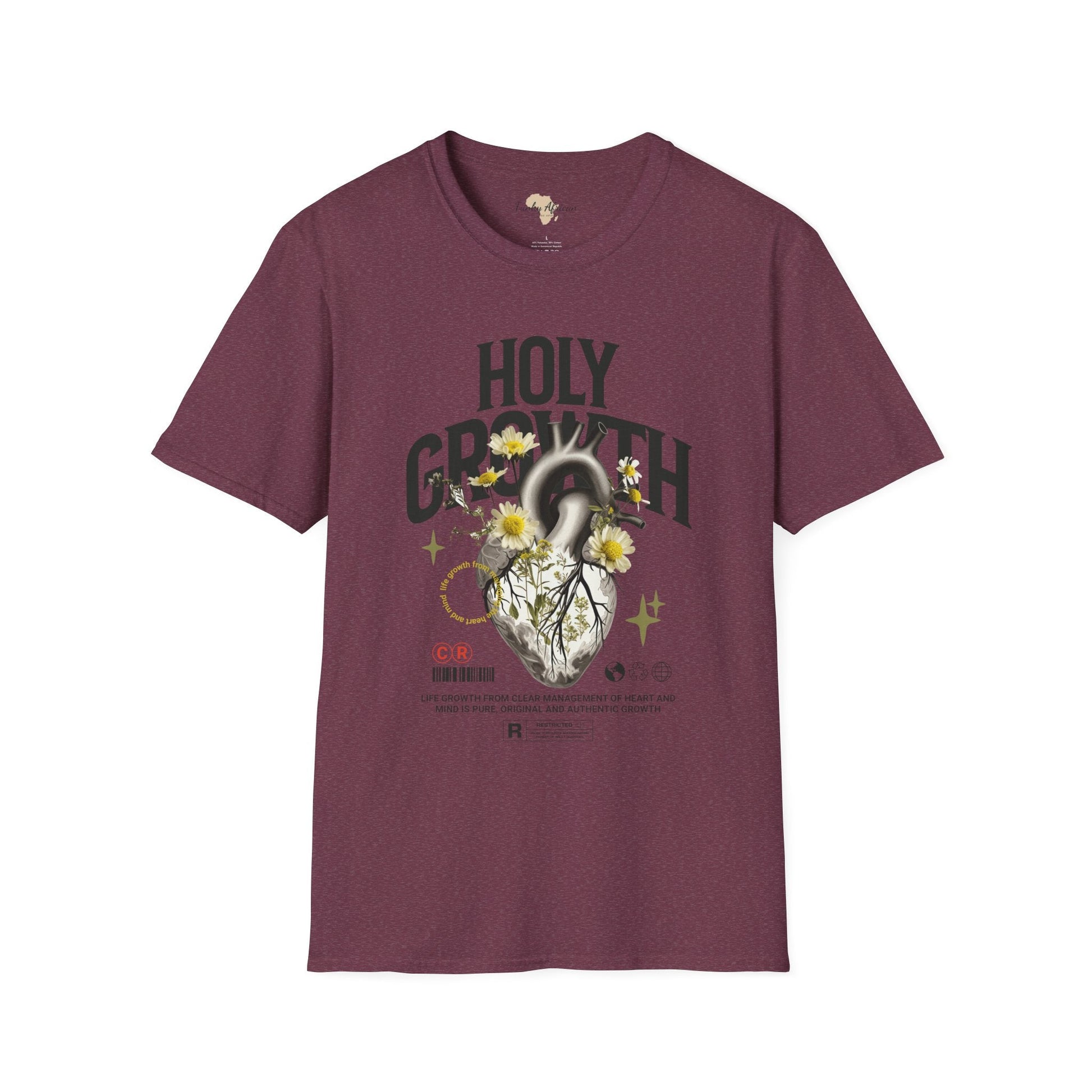 Holy growth unisex tee Funky African