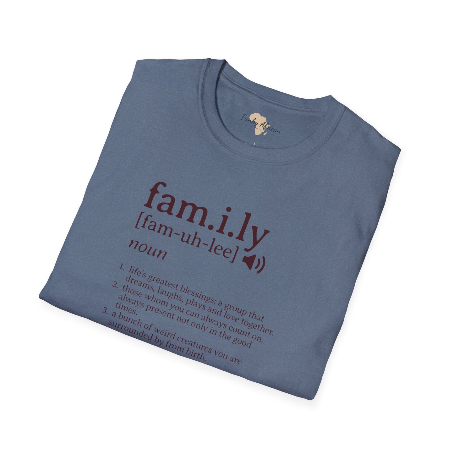 Family unisex softstyle tee