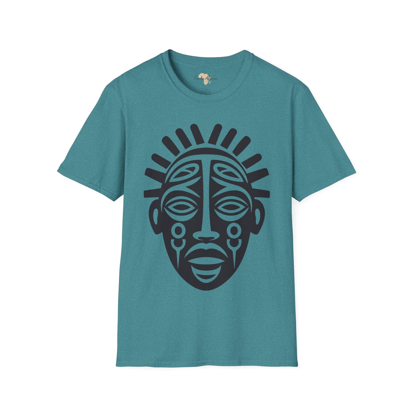 Aborigines graffiti unisex softstyle tee