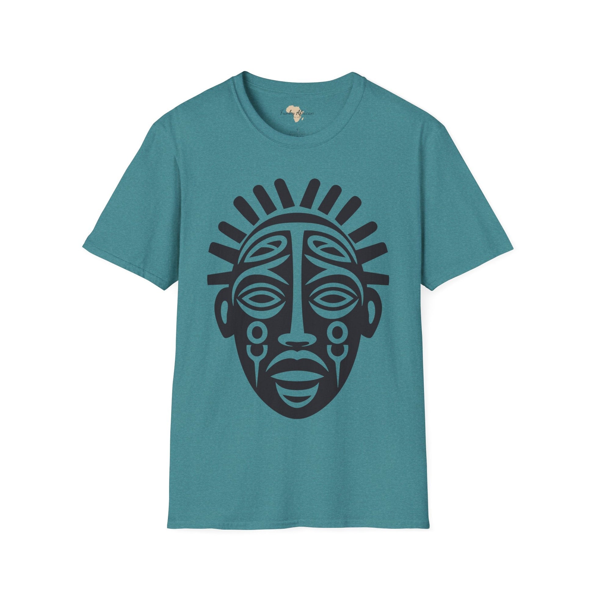 Aborigines graffiti unisex softstyle tee Funky African