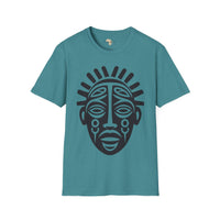 Aborigines graffiti unisex softstyle tee Funky African