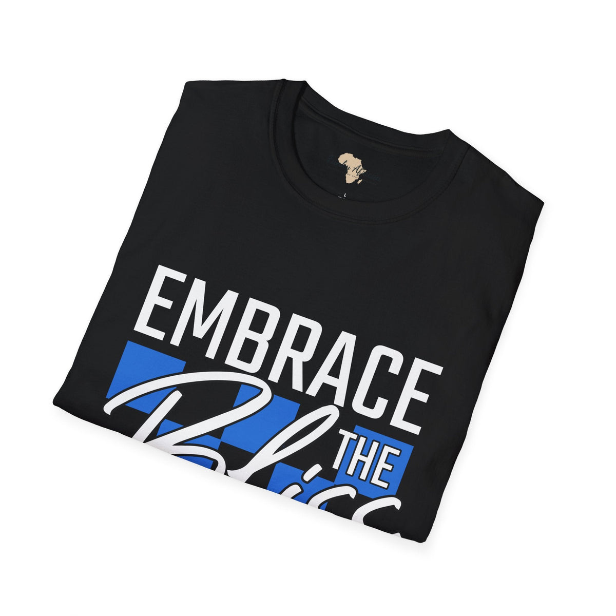 Embrace the bliss within unisex tee Funky African