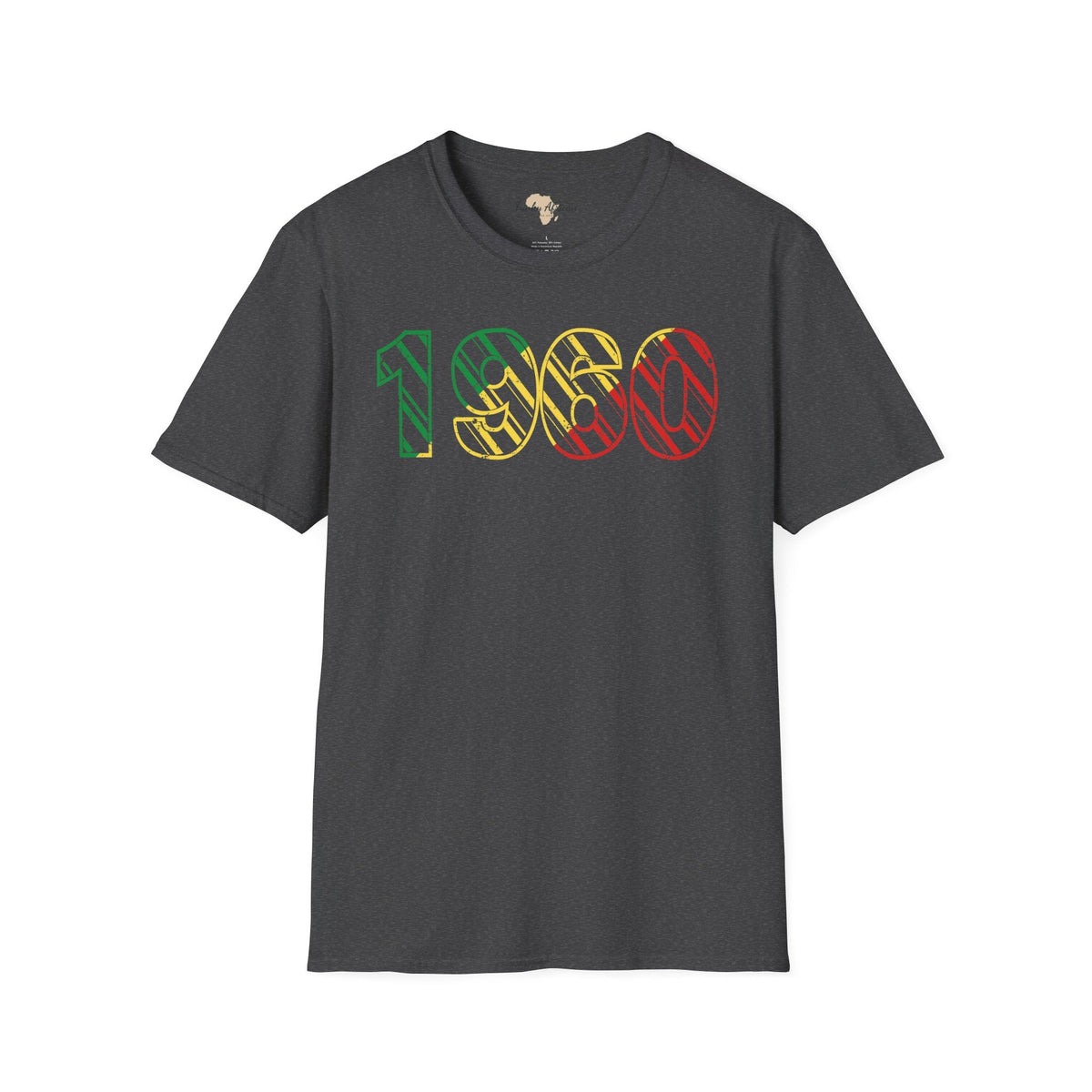 Republic of the Congo text unisex softstyle tee Funky African