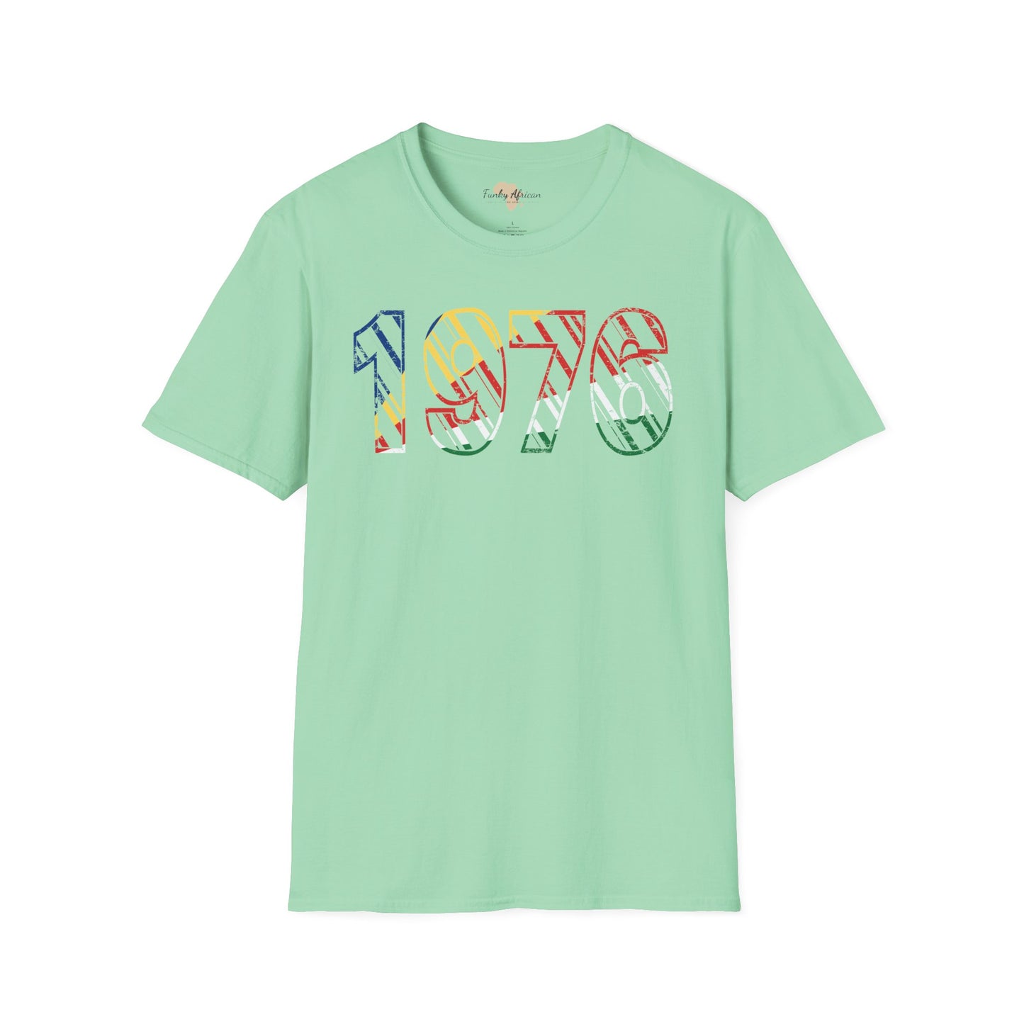 Seychelles year unisex softstyle tee