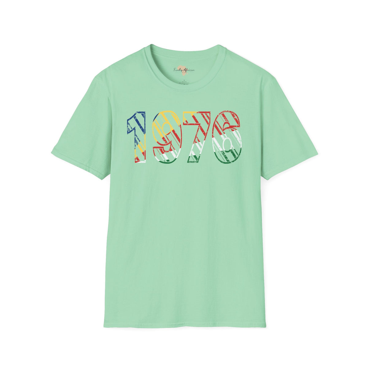 Seychelles year unisex softstyle tee Funky African