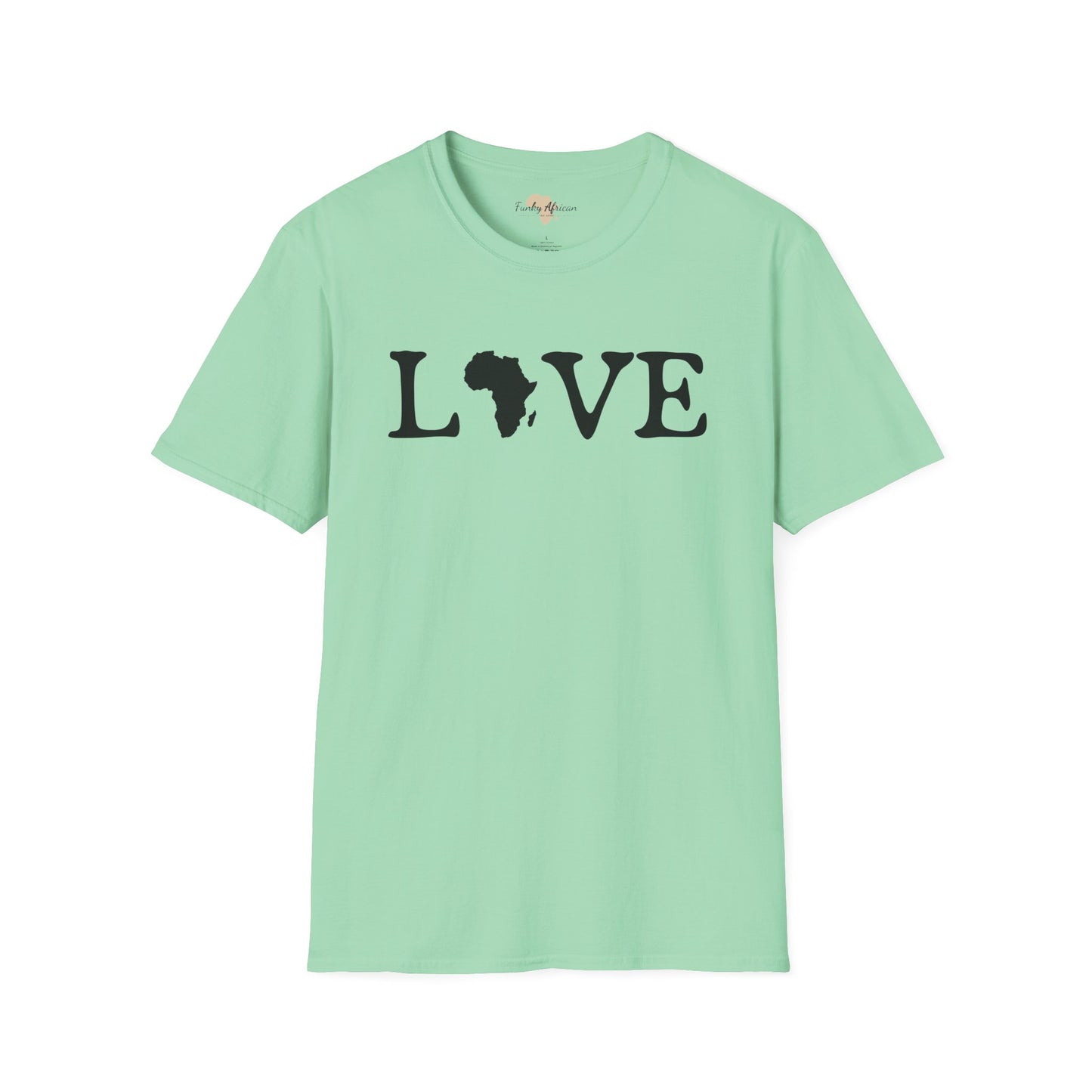 One love unisex softstyle tee