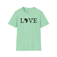 One love unisex softstyle tee Funky African