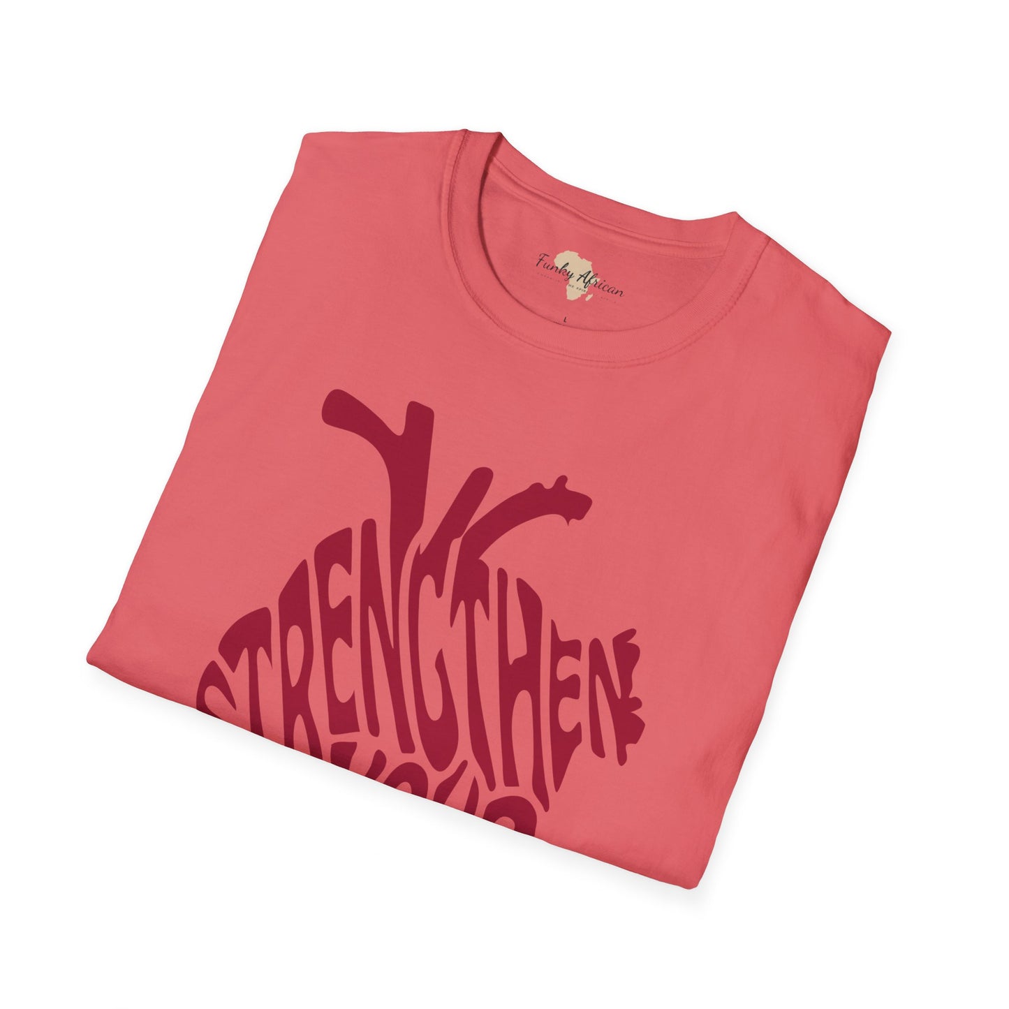 Strengthen your heart unisex softstyle tee