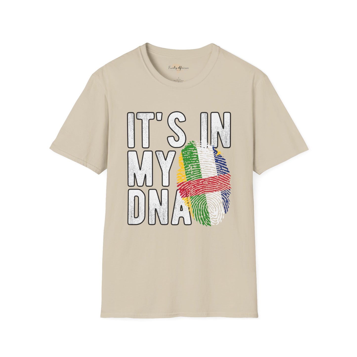 it's in my DNA unisex tee - Central African Republic