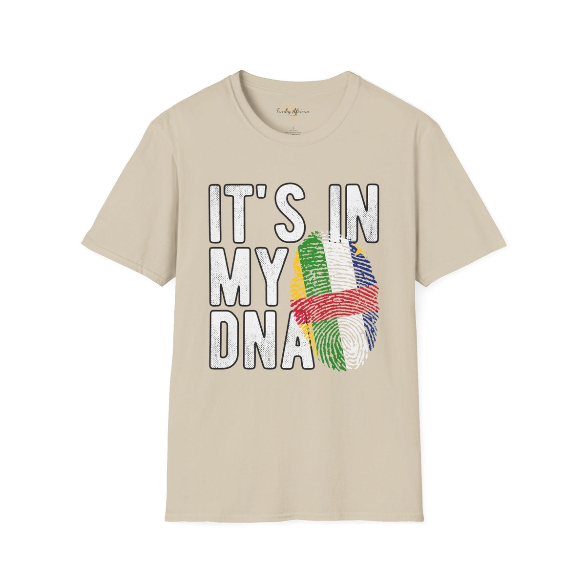it's in my DNA unisex tee - Central African Republic Funky African