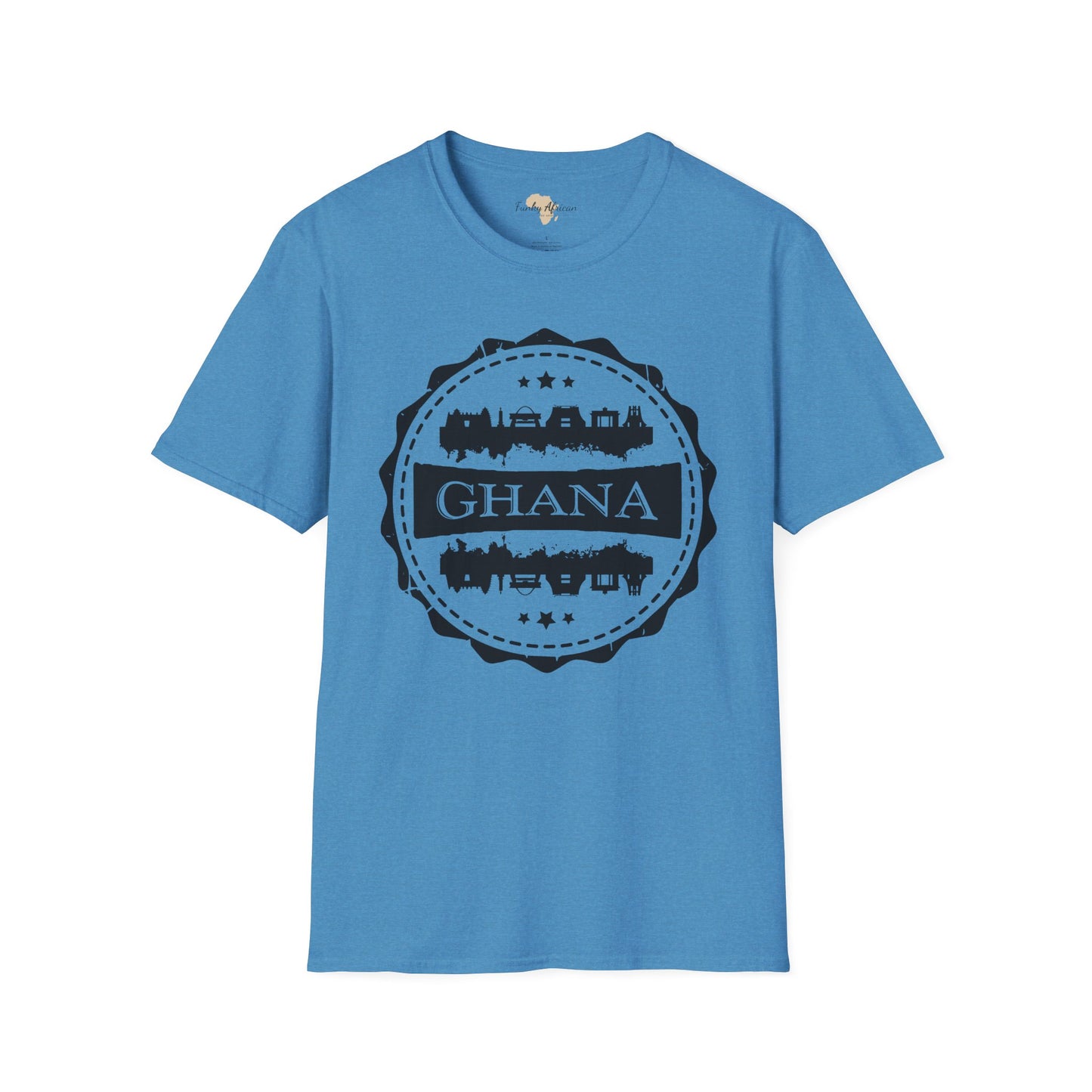 Ghana Stamp unisex tee