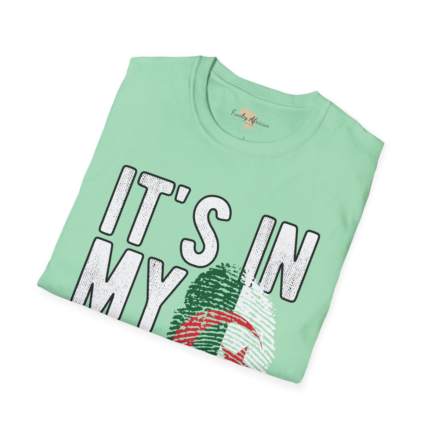 it's in my DNA unisex tee - Algeria