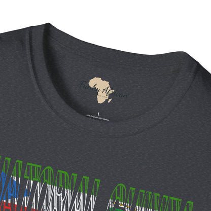 Equatorial Guinea text unisex softstyle tee