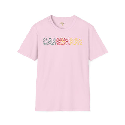 Cameroon text unisex softstyle tee