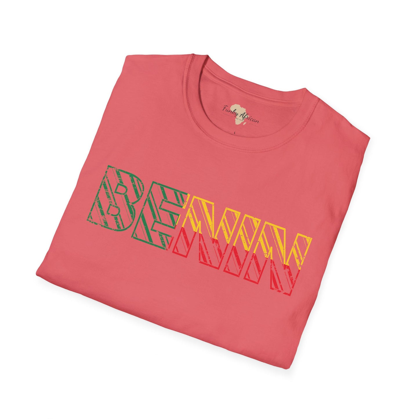 Benin text unisex softstyle tee