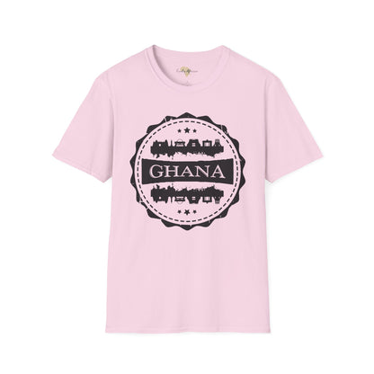 Ghana Stamp unisex tee