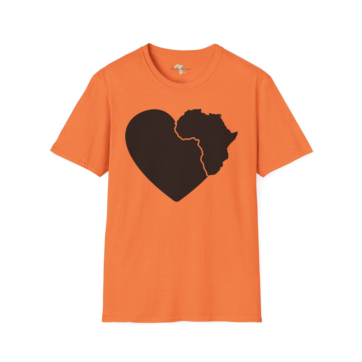 Love, Africa graffiti unisex softstyle tee Funky African
