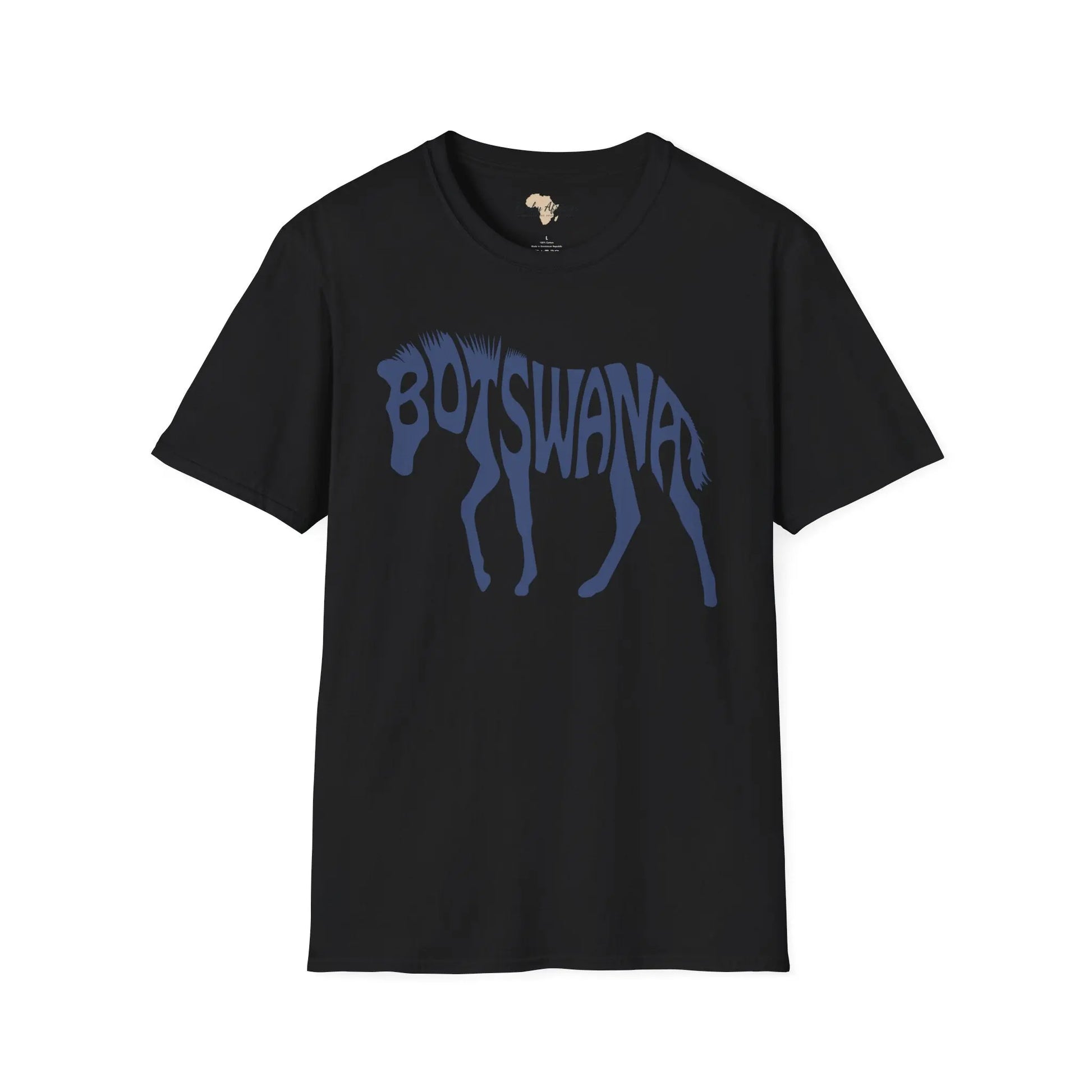 Botswana cut unisex softstyle tee Funky African