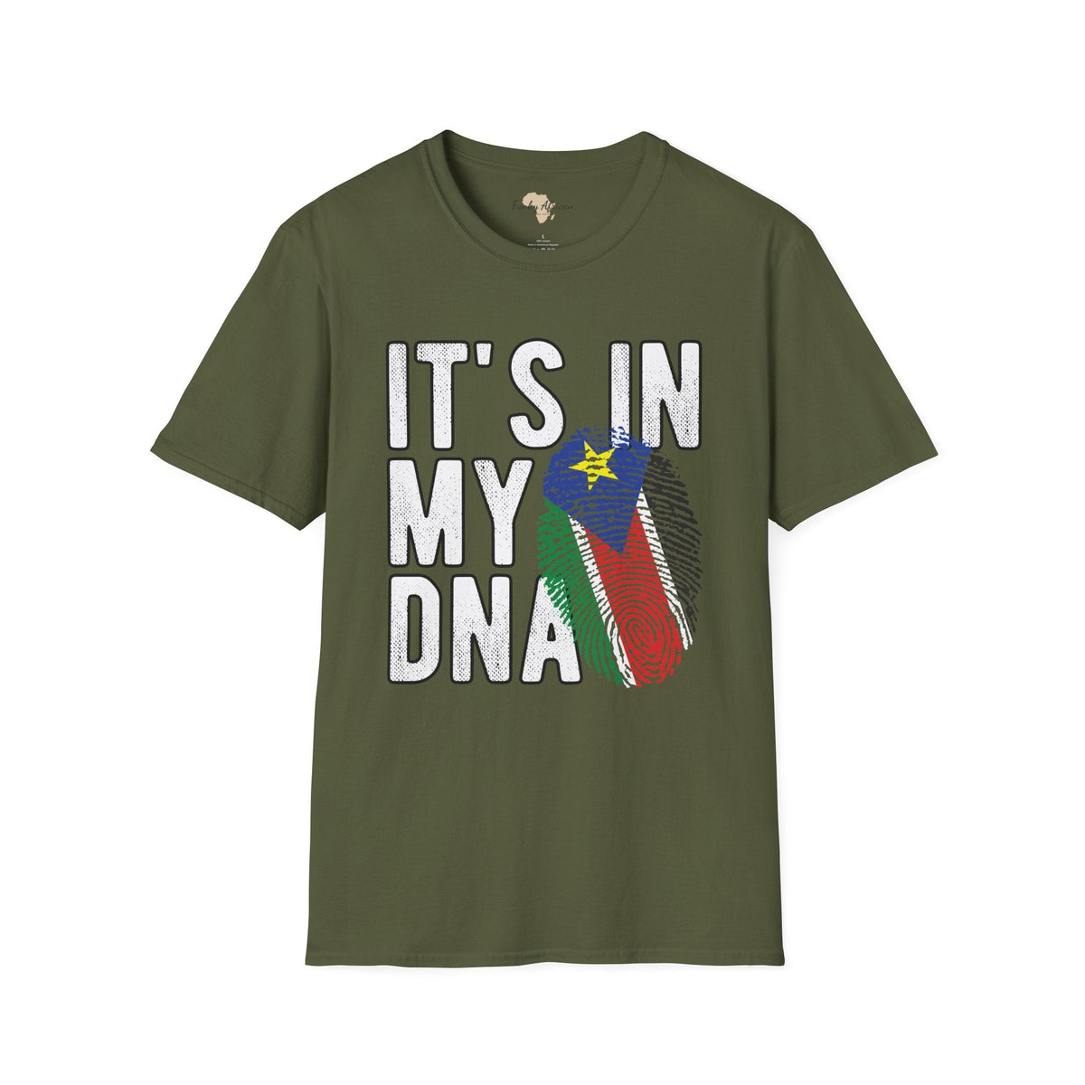 it's in my DNA unisex tee - South Sudan Funky African