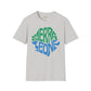 Sierra Leone cut unisex softstyle tee Funky African